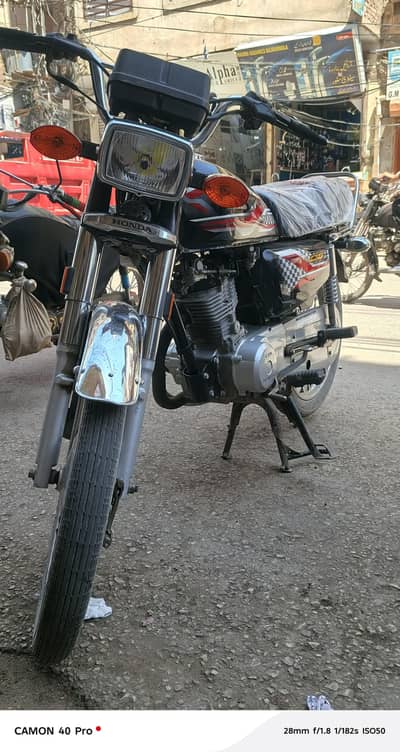 Honda CG 125 2024 Model – Excellent Condition – Urgent Sale