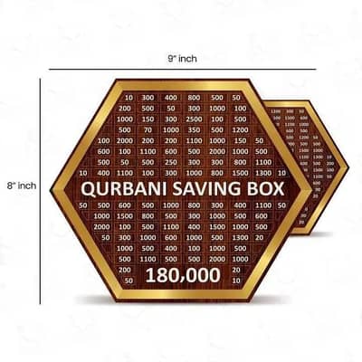 qurbani saving box