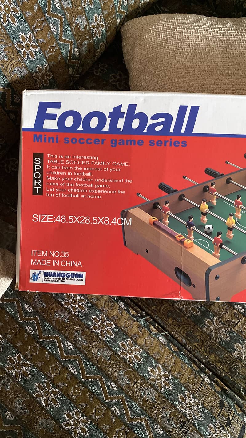 Mini fooseball table 1