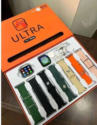 Ultra smart watch 7 in 1 starp !