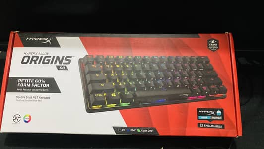 HyperX Alloy Origins 60 – Mechanical Gaming Keyboard