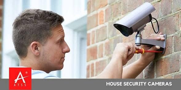 CCTV cameras and alarm monitoring system