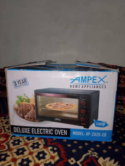 deluxe electric oven