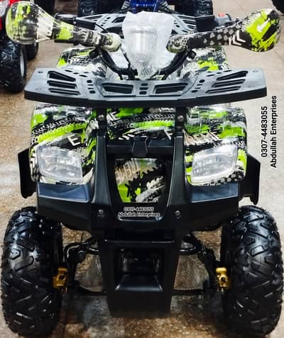 70 size Brand new zero meter jeep Quad Bike for sale deliver all Pak
