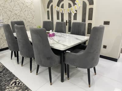8 Seater dining table / Modern Dining Table/ ModernDining Set