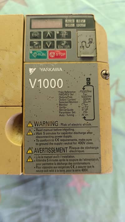 yaskawa 4-5.5 kw inverter