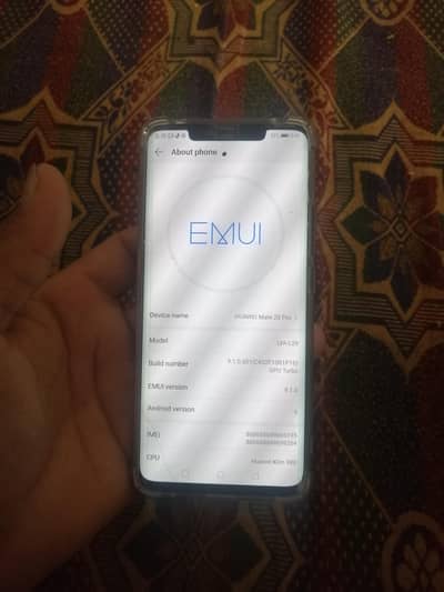 HUAWEI mate 20pro gaming mobile condition pick main deakh len 6 128gb