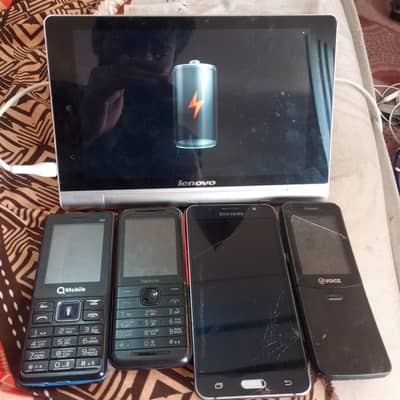 4 mobile and 1 tab available in Multan