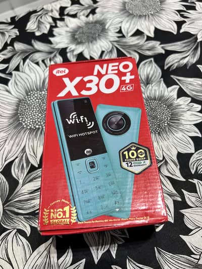 Itel Neo X30Plus Keypad Hotspot+Wifi Phone