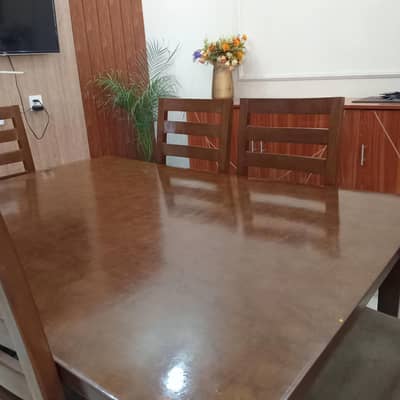 Dining table for sale 6 seater