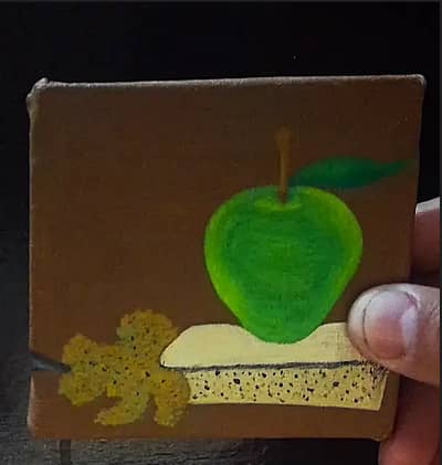 cute tiny painting
