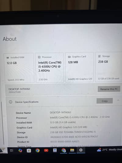 Lenovo T460 i5 6th Gen Laptop for Sale | 12GB RAM | Fast SSD