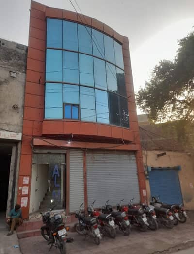 5.5 Sadah 5 Marla Half Triple Story Plaza For Sale Main Canal Services Road Ka Upper