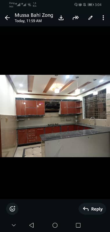 With Bor 6Marla Full House For Rent Near Tanga Chowk Ghauri Ghouri Town Islamabad