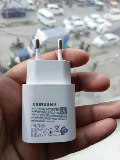 Samsung 25w orignal charger super fast charging with genuine cable