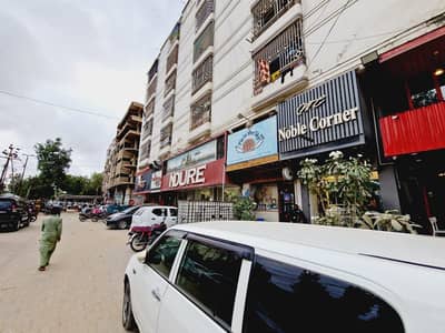 MAIN 200 FEET ROAD FACEING SHOP FOR RENT GULISTAN-E-JAUHAR BLOCK 14