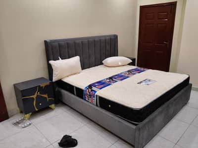 Bed Mattress Dressing Mirror Side Tables