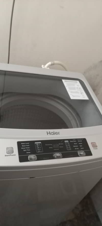 Haier auto washing machine 9 kg