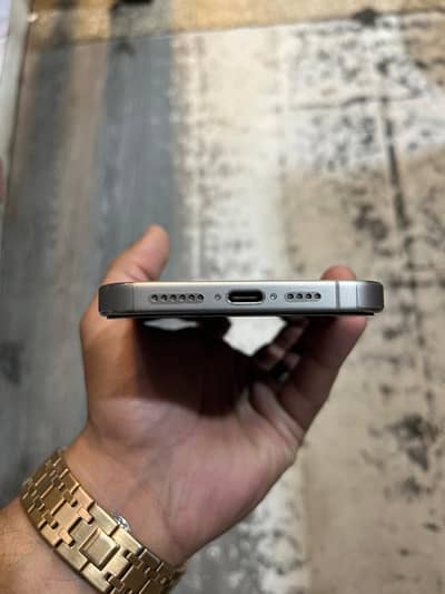 iPhone 15promax Natural titanium 512Gb Non pta Batr95% with box