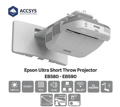 Epson Projector 585Wi |Interactive Smart Board |0335-3448413 Accsys. pk