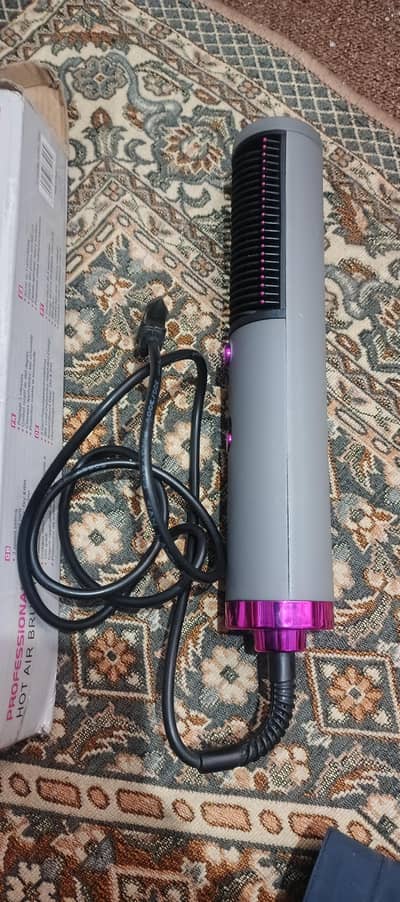 Professional Hair Dryer Brush with 3 Speed Settings - High Quality