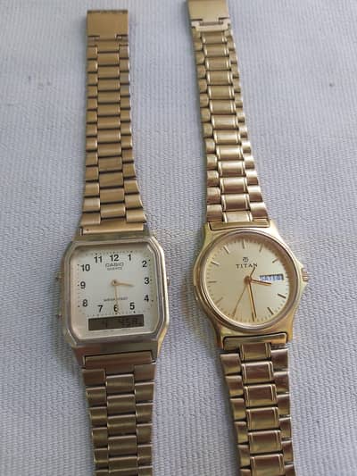 Casio and Titan Analog Originals