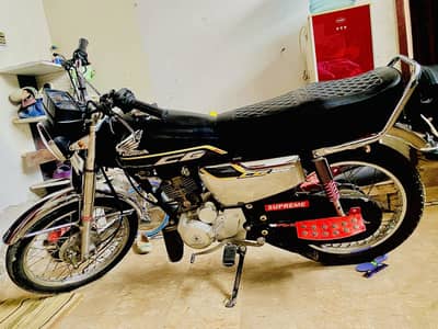 Honda CG 125 Special Edition 2022 – Like New Condition 