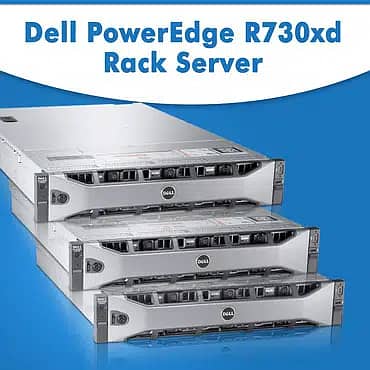 Dell PowerEdge R730xd 12th Gen Rack Server Dual Xeon 24 to 44 Cores