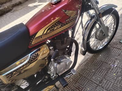 CG125 Gold special edition 2025