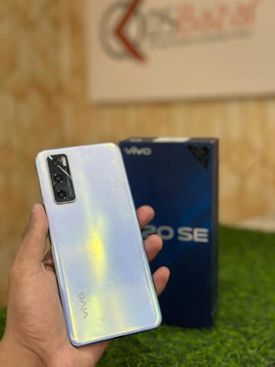 Vivo V20se 8gb Ram 128gb Storage With Box & original Charger