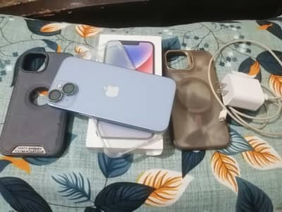 iphone 14 with box water pack trutone Face unlocked urgent seel