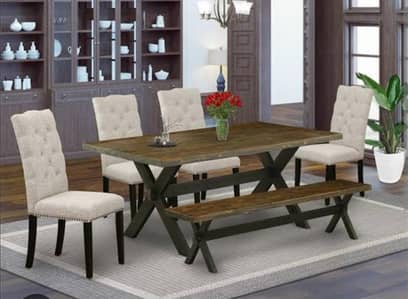 6 seater dinning table on sale (03005161514)