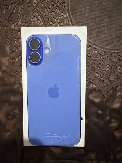Iphone 16 plus blue 128gb 10/10 condition
