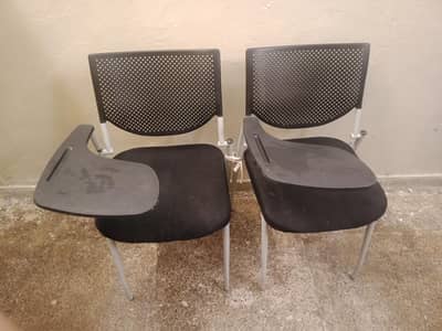 03 study chairs with  sidetable all in 10,000 Rs.