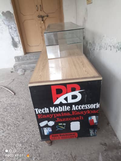 mobile shop counter