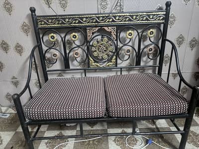 4 Seater iron Sofa set