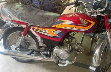 Honda CD 70- 2025 model for sale