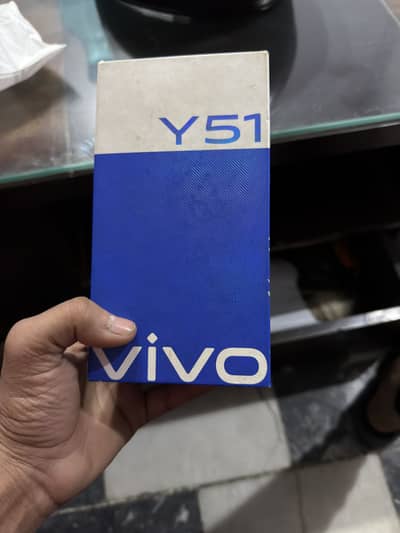 Vivo y51 with box only Official pta approved