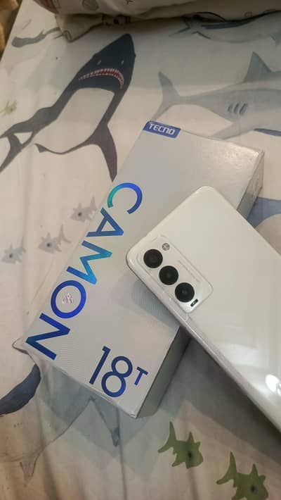 Tecno Camon 18 T For sale condition was good 4/128