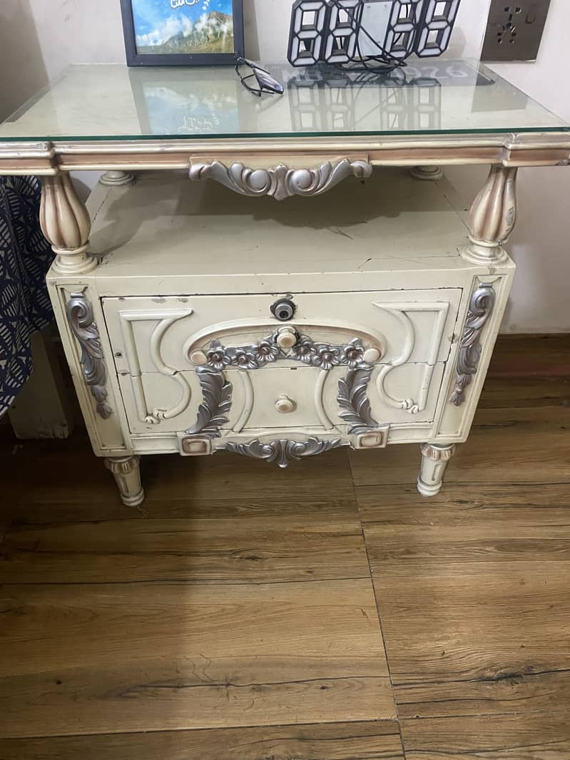 Bed and side table 1