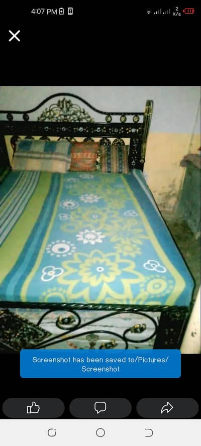  Premium King Size Bed + Spring Mattress – Best Price in Market