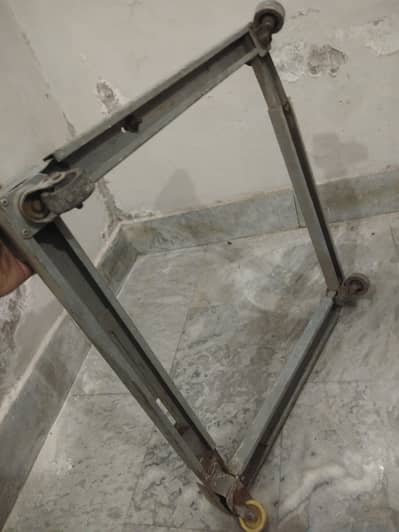 Desi air cooler tyre stand adjustable size