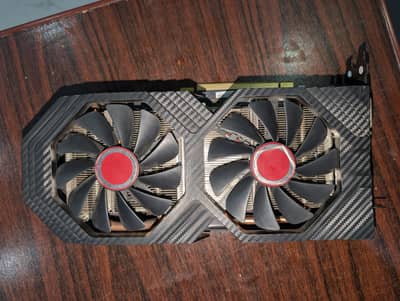 Graphic Card RX590 Fatboy 8GB Gpu never open or repair