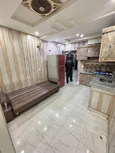 1st Floor Semi Furnished Studio Flat Available For Rent (Street 7 Cavalry Market)