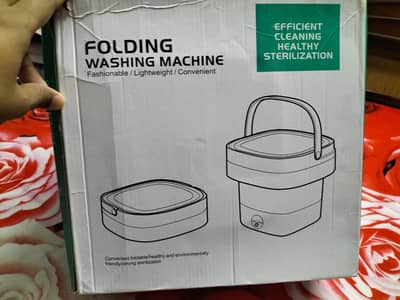 Portable Mini Folding Washing Machine + Dryer - Multi Color Laundry