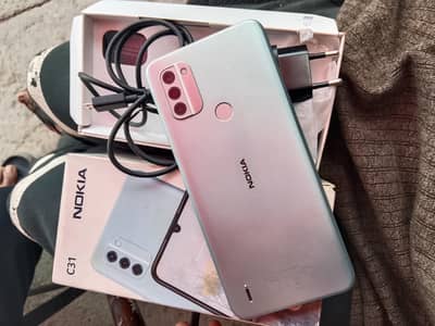 Nokia c31 urgent sale contact Whatsapp 0301/9359/703