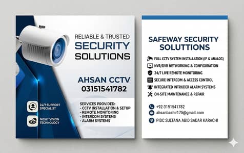 Cctv camera installation