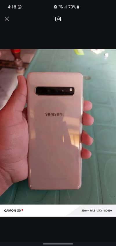 Samsung s10 plus 5g  8gb ram 256gb rom