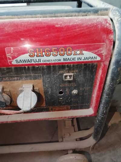 sawafuji elemax sh6500ex  5.8 KVA