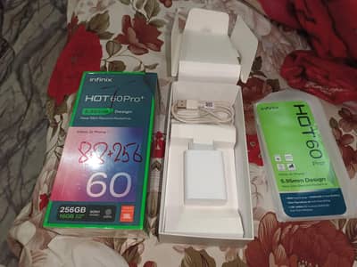 infinix hot 60 pro plus box pack 10/10 condition